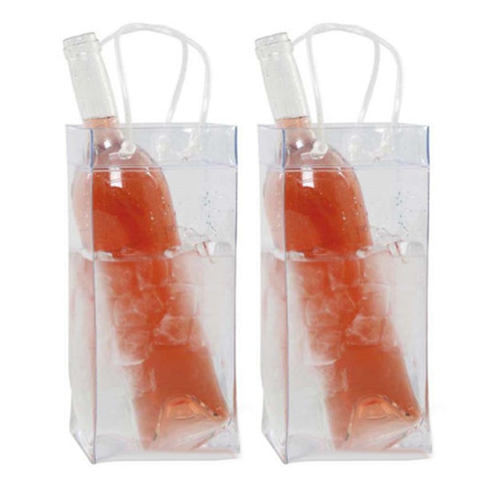 Ice Wine Bag Holder-Champagne Wine Beer /Cooler Wine Glass /Holder Whisky /Can Drink Cooler /Cooling Chiller Bar Accessories