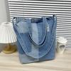 Denim Bag Student Class Handbag Lazy Style Shoulder Crossbody Bag
