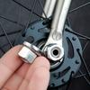 Hub Nut for Fixed Gear Bike Front Rear Hub Fixing Metric9/10 3/8 Inch With Anti-skid Texture for Drum Axle Firm Mount