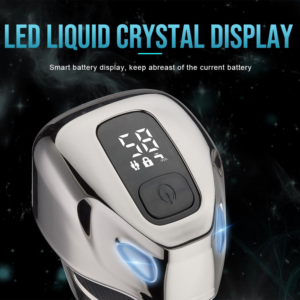 Razors for Men 5 In1 Bald Head Shaver 7 Head Electric Razor for Men Face and Head Smooth Waterproof Cordless