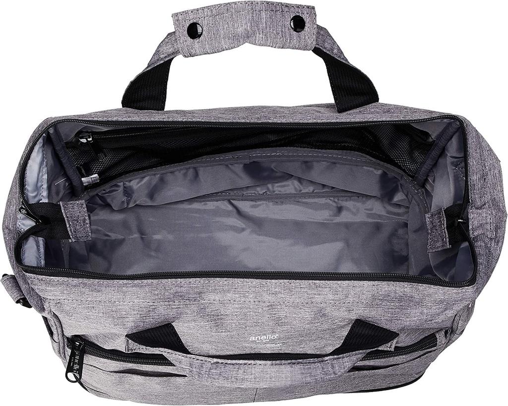 Expandable Boston Water TRACK Gray [Anello] Bag, Repellent, Multi-Storage ATC2611Z,