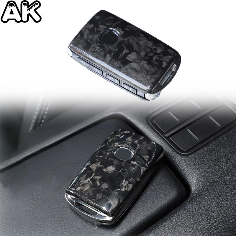 For Mazda MX-5 ND Miata 2016-2026 Real Carbon Fiber Car Center Console Dashboard Gear Shift Kit Cover Interior Accessories L/RHD