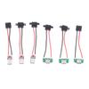 1/3 шт. 3A 5V USB-розетка типа C и USB-розетка типа A с разъемом для кабеля