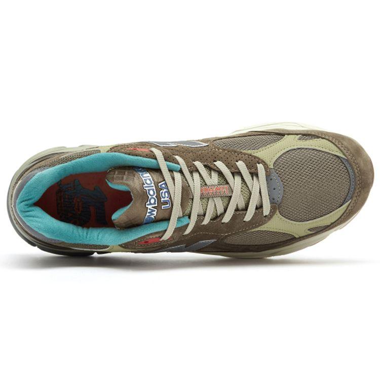 Bodega x New Balance 990v3 Сделано в США Юбилейные Унисекс Кроссовки Коричневые M990BD3