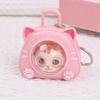 Multi Expression Eye Changing Cat Bag Keychain Funny Capsule Cat Key Chain  Gift for Best Friends