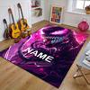 Custom Venom Mat Personalized Name, Polyester Washable Indoor Entryway Rug, Gift for Christmas, Easter, Thanksgiving Day