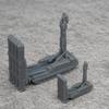 5PCS Military Model S300V SA-12A Missile Launching Armored Vehicle Model DIY Tank Toy 1/350 1/700 Scale for Military Collection Display (1/700)