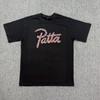 Cross-border trendy brand PATTA European and American street creative fun printing men's and women's casual loose short-sleeved collection T-shirt 