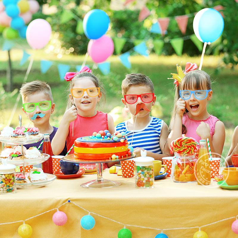 12/24 шт. жалюзи, очки, игрушки, детские очки для мальчиков и девочек, косметика, сувениры на день рождения, подарочные пакеты, наполнители для пиньяты, рождественский подарок