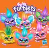 Hasbro Furby Furblets Remix Mini Более 45 видов языка Furby Электрическая мягкая игрушка Для детей 6 лет и Коралловый G1401 Подлинный продукт (ХАСБРО) Друг, звуки,