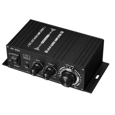 AUTSOME 12V 40Wx2 усилитель мощности 2.0 канала 90DB автомобильный небольшой усилитель мощности