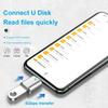 Адаптер USB 3.0 - Type C LED OTG - USB C USB-A - Micro USB Type-C Female Connector для адаптеров HUAWEI Samsung Xiaomi POCO