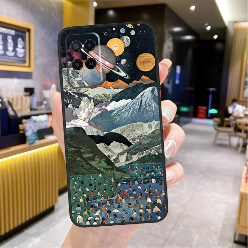 Арт Эстетичный Триповый Психоделический Чехол Для Oppo A80 A40 A60 A18 A38 A58 A78 A98 A96 A76 A16 A94 A74 A54 A15 A17 A57 A77 A5 Pro