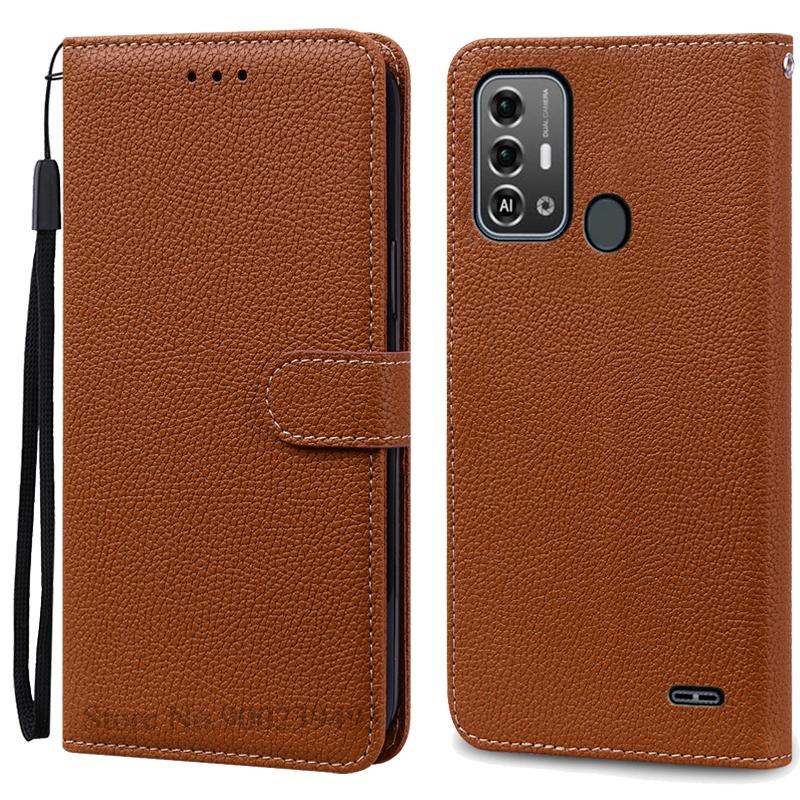 For ZTE Blade A53 Pro Case Soft Silicone Wallet Leather Case For ZTE Blade A53 Pro Case Flip Cover Coque Fundas