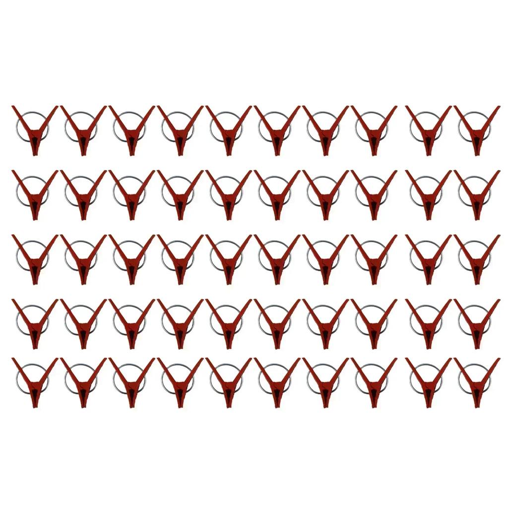 Садовый инструмент Прививочный зажим Прививочная клипса Для арбуза Для баклажана Для начинающего энтузиаста 50 шт. Большое количество Пластик