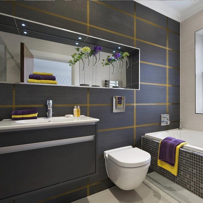 Лента для зазоров между плиткой и гостиной, самоклеящаяся, устойчивая к плесени