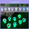 Colorful Luminous Mushroom Resin Ornaments Cartoon Garden Decor Accessories Wholesale