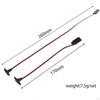 RC Model Light Group Extension Wire Spare Parts Accessory Lightweight for Maintenance Quick