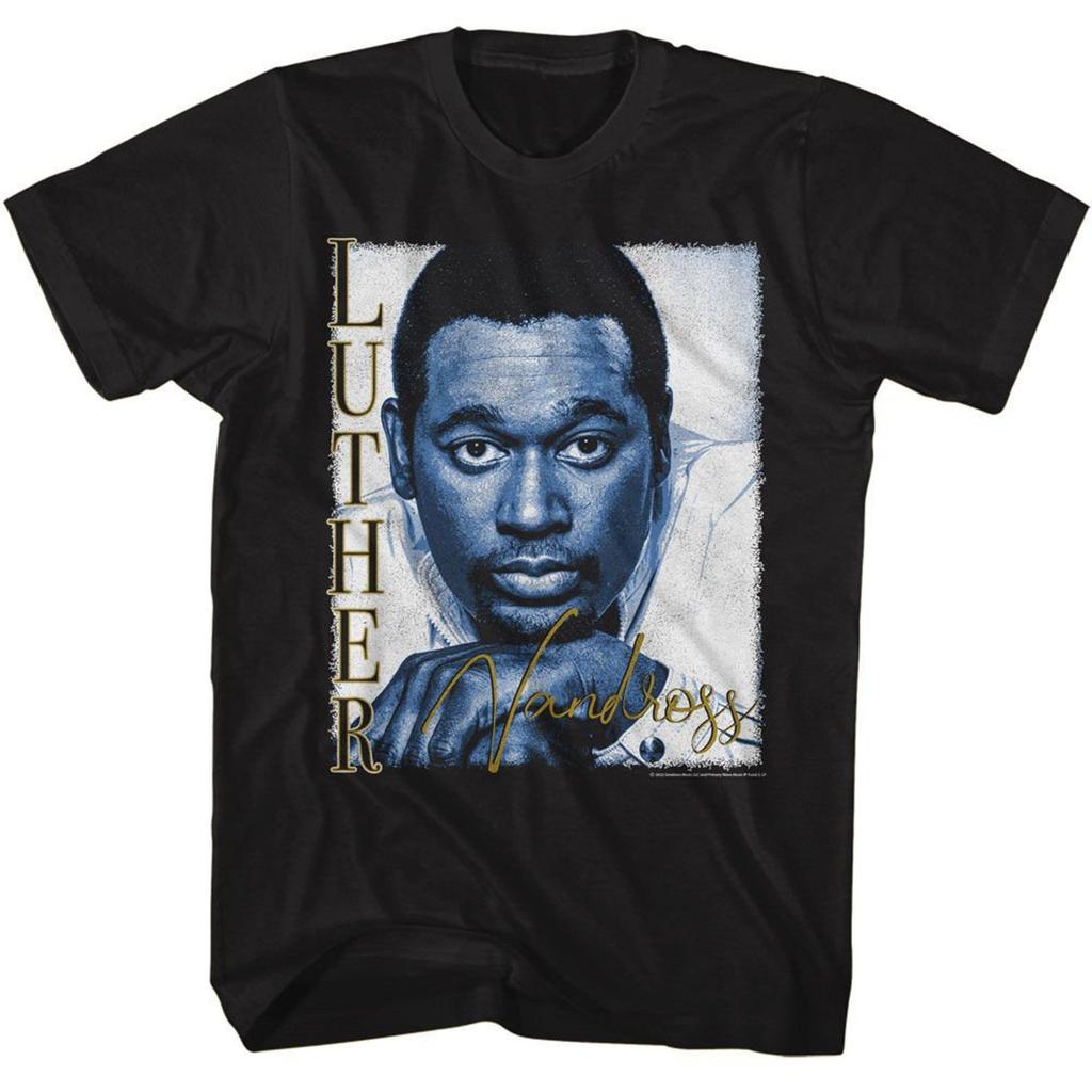 Luther Vandross Black Adult T-Shirt