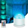 RGB Ocean Wave Aurora Lamp 16 Colors Atmosphere Projector New Waterripple Aurora Light  Night