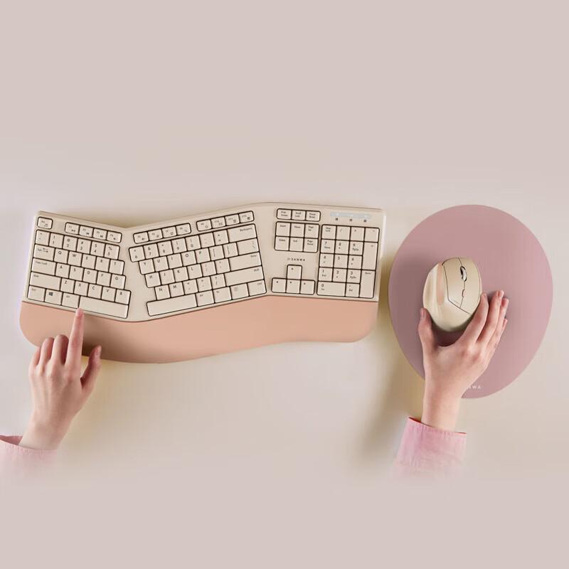 Эргономичный беспроводной набор клавиатуры и мыши ShanYe