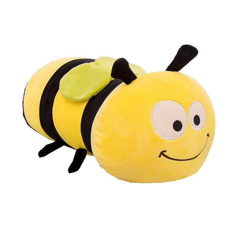 Мягкая плюшевая игрушка-пчела, подушка, декоративная подушка, кукла-чучело, декор комнаты, подарок для детей