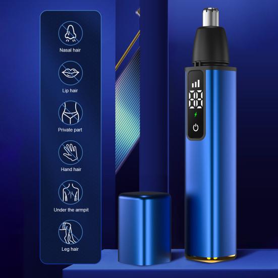 Electric Nose Hair Trimmer Washable Painless Nose Hair Clipper for Men Women Precision Trimming Tools