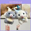 Soft And Cuddly Plush Puppy Keychain Pendant Cute Cartoon Dog Figurine Gifts For