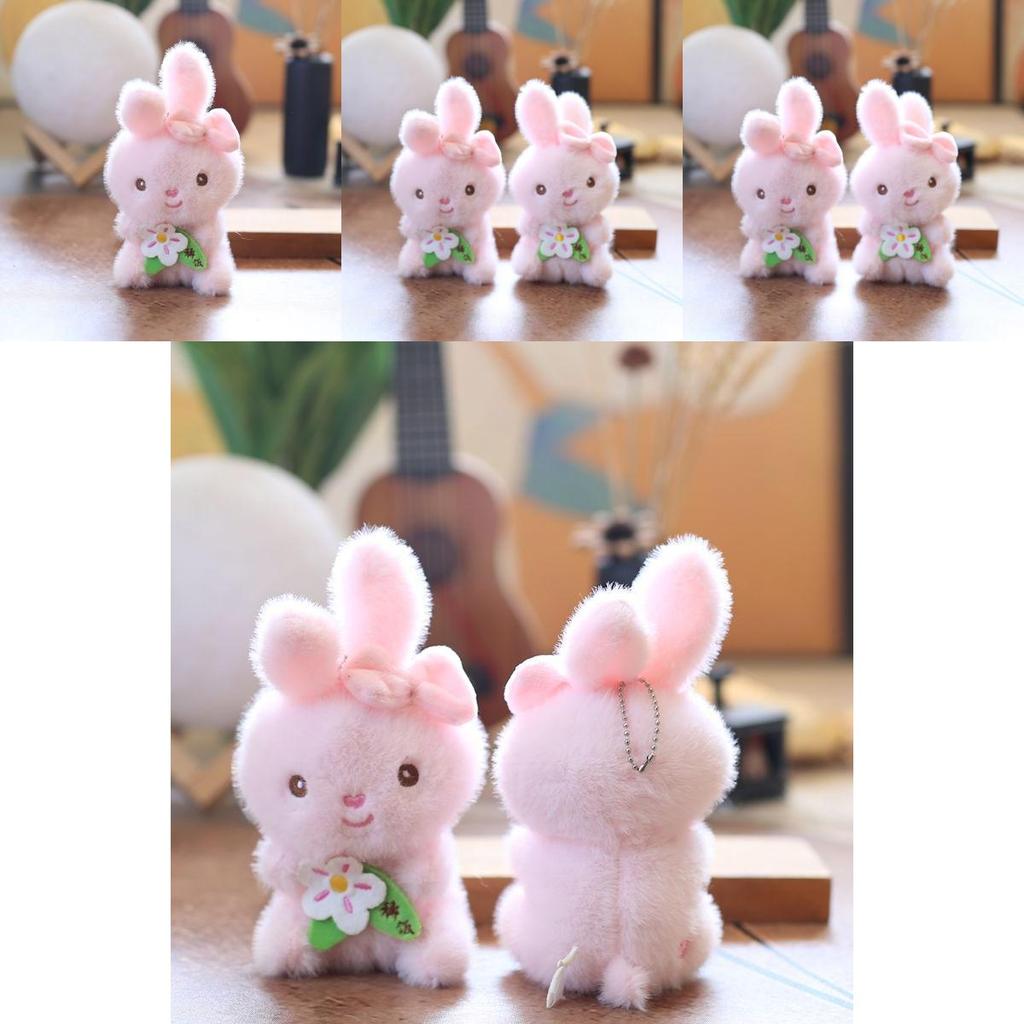 Plush Bunny Keychain With Pp Cotton Filling For Kids And Collectors