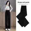 2023 Women's High-Waist Wide-Leg Slim Suit Pants – Stylish Spring/Summer Trousers