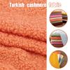 50*160cm Faux Sheep Curly Faux Wool Fur Fabric Turkish Warm Lamb Fleece Fabric For Sewing Clothing Lining Diy Winter Coat Bag
