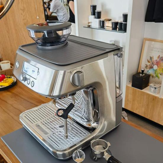 Espresso Machine Accessories for Breville 870/880 Coffee Storage Mat Food Grade Silicone Anti-Scratch Pad And Barista Tool for Coffee Bar Essentials