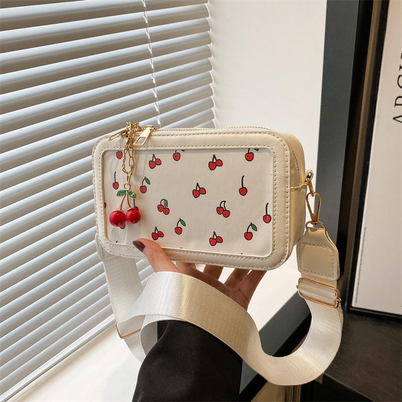 Летняя Новая Стильная Маленькая Квадратная Сумка Модная Простая Стильная Повседневная Сумка Через Плечо Квадратная Сумка Кошелек