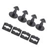 Bumper Towing Eye Hook Cover Clips Screws Trim Turn Lock Insert Kit for Evoque Discovery 3 4 Bumper Fender Grille Clips