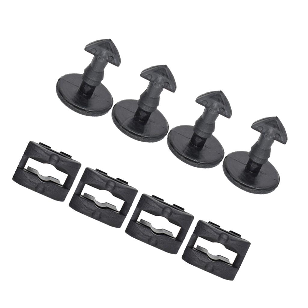 Bumper Towing Eye Hook Cover Clips Screws Trim Turn Lock Insert Kit for Evoque Discovery 3 4 Bumper Fender Grille Clips