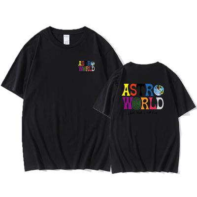 Новая модная хлопковая футболка в стиле хип-хоп для мужчин и женщин ASTROWORLD Harajuku футболки с надписью Wish You Were Here