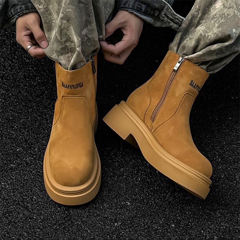 Ботинки-сигареты мужские и женские, высокие повседневные ботинки Martin 2024, новая пара ботинок из ревеня 5028-J