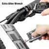 16 в 1 Наборы ручных инструментов для ремонта велосипедов и мотоциклов Многофункциональный складной мини-набор отверток
