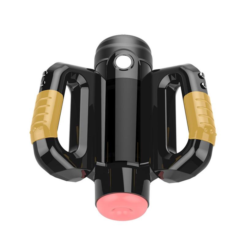 Товары для взрослых 18+, электрическое телескопическое устройство для мастурбации, мужской штокер, вращающаяся двухсторонняя ручка с держателем для телефона