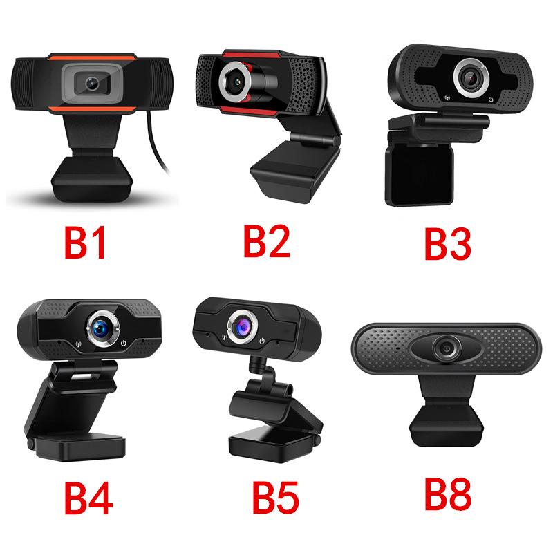 1080P HD USB Компьютерная веб-камера со встроенным микрофоном, 720P Сетевая камера для конференций, Подключи и работай