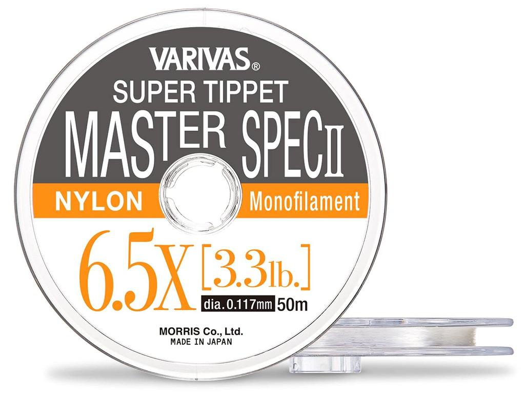 VARIVAS Super Tippet Master Spec II нейлон 50 м натуральный 6.5X 3.3LB