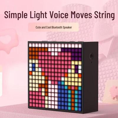 Портативная пиксельная Bluetooth-колонка Divoom TimeBox-evo, штекер CN (адаптер в комплекте)