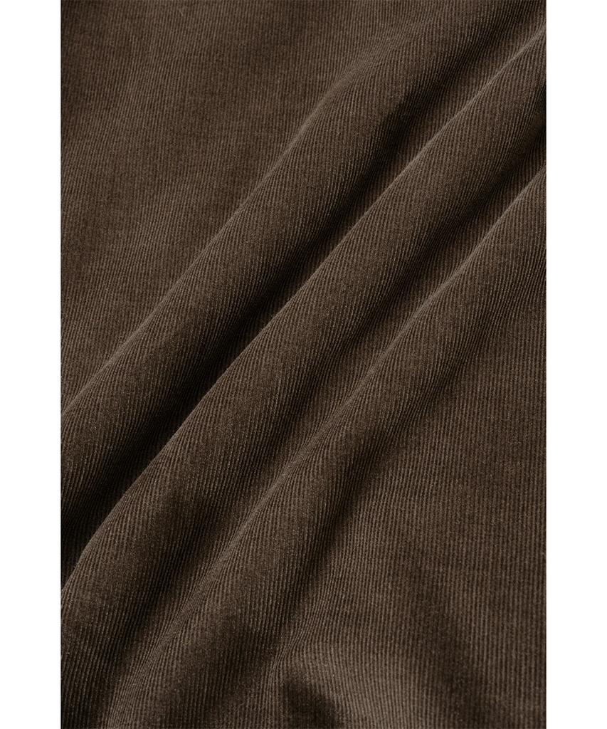 HATCHINGROOM Tanker Jacket Corduroy Dark Brown