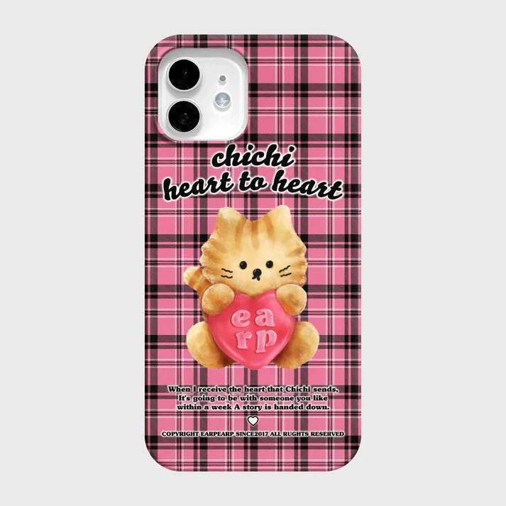 PLuxury Clmj Корейский INS Милый Медведь Чехол-Медовая Сота для iPhone 17 16 15 14 13 12 11 Pro Max X XS Plus Air Глянцевая Пленка Жесткий ПК Чехол