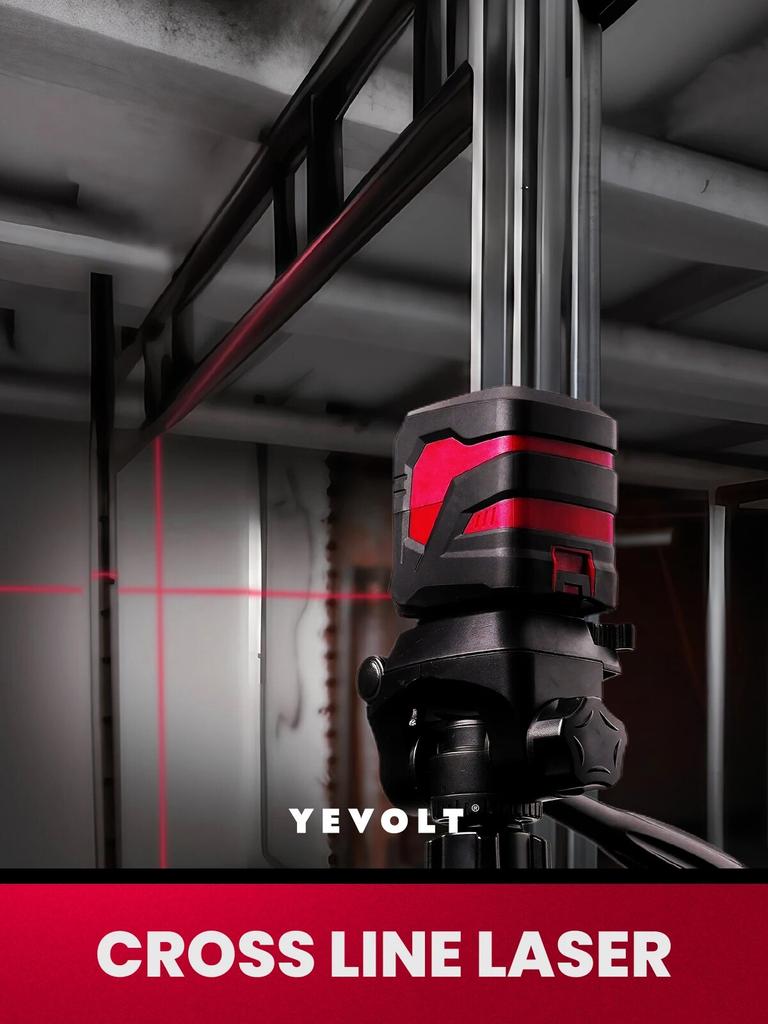 YVRLL4XS2-G красный лазерный уровень с перекрестной линией, самовыравнивающиеся мини-2-линейные измерительные строительные инструменты, очки для машинного улучшения