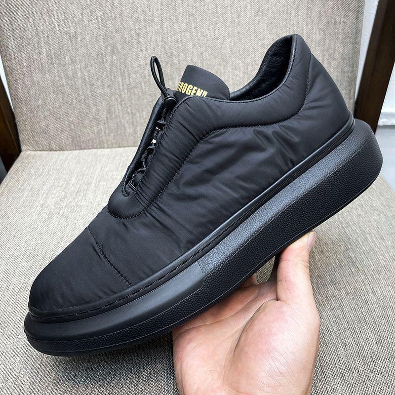 Мягкие теплые хлопковые туфли для мужчин, модные повседневные кроссовки на шнуровке, мужские зимние хлопковые туфли на платформе, Zapatillas Hombre