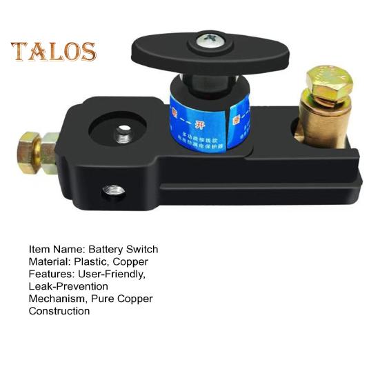 Выключатель-разъединитель аккумулятора, выключатель питания автомобильного аккумулятора, универсальный выключатель-разъединитель 12 В 24 В, предотвращает утечку