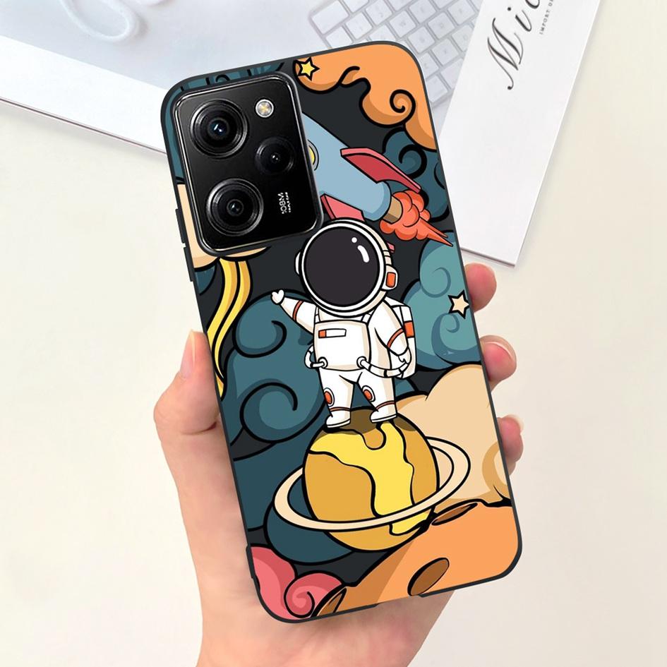 Для Xiaomi Poco X5 Pro 5G Чехол Ударопрочный Силиконовый Модный Узор Мягкая Тонкая Задняя Крышка Для Xiaomi Poco X5 X 5 PocoX5 X5Pro Capa