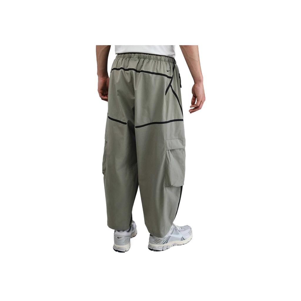 Nike Технологичные Удобные Модные Простые Универсальные Спортивные Брюки Длиной Девять Девятых Мужские брюки Светло-Армейско-Зеленый Черный HJ2951320