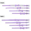 Small Medium Bling Rhinestone Suede Leather Bowknot Accessories Dog Collar Adjustable Pet Puppy Kitten Pug Necklace Collars